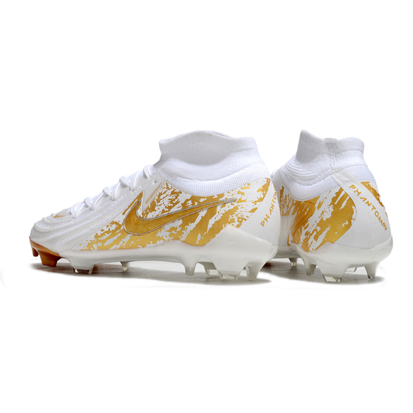Nike Phantom Luna 2 Elite White and Gold FG
