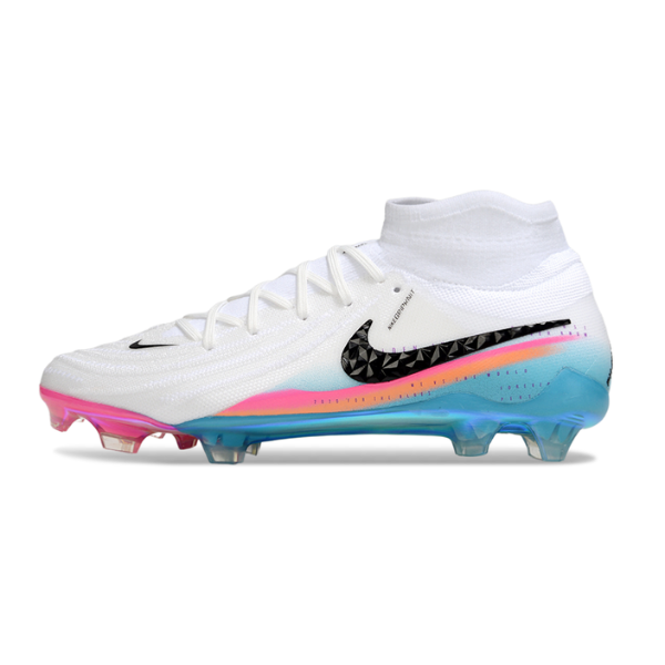 Nike Phantom Luna 2 Elite White Light Blue and Pink FG