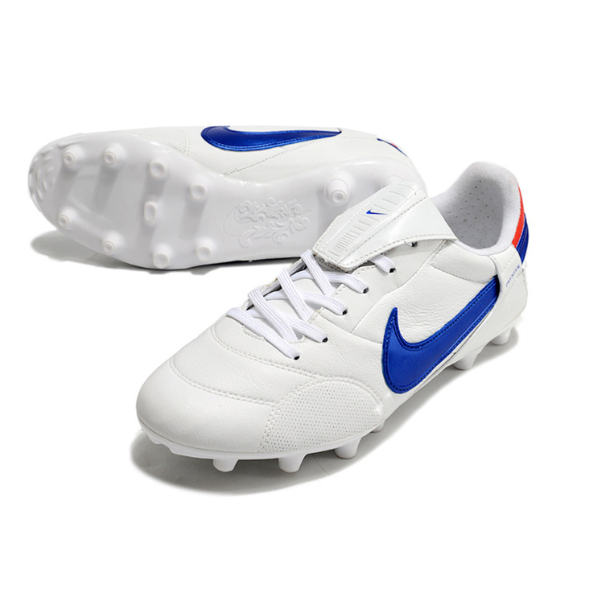 Nike Premier 3 White and Blue FG