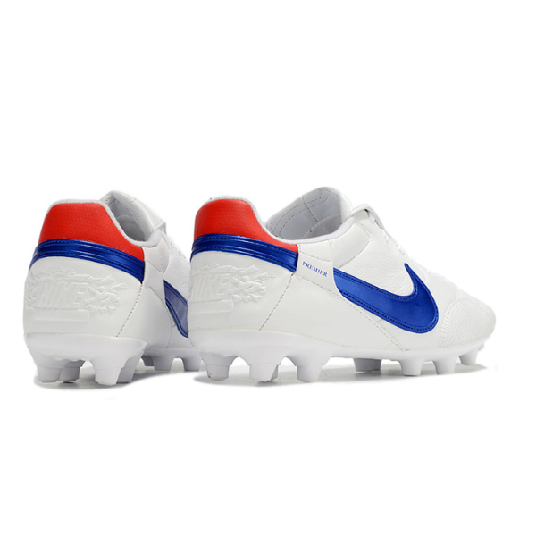 Nike Premier 3 White and Blue FG