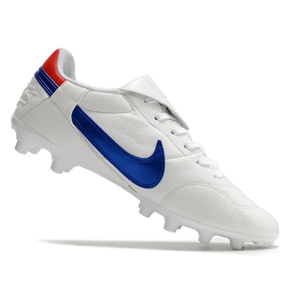 Nike Premier 3 White and Blue FG