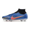 Nike Mercurial Superfly 9 Elite Blue Gold and Pink FG