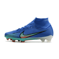 Nike Zoom Mercurial Superfly 9 Elite Blue and Green FG