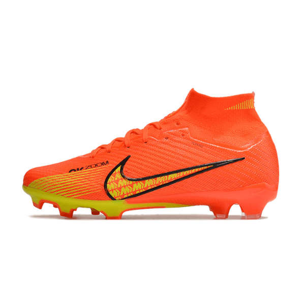 Nike Zoom Mercurial Superfly 9 Elite Orange and Yellow FG