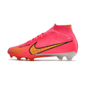 Nike Zoom Mercurial Superfly 9 Elite Pink and Yellow FG