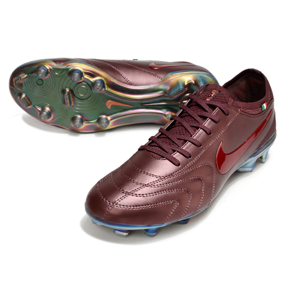 Nike Tiempo 10 Legend Luxe Elite Burgundy Italy Pack FG