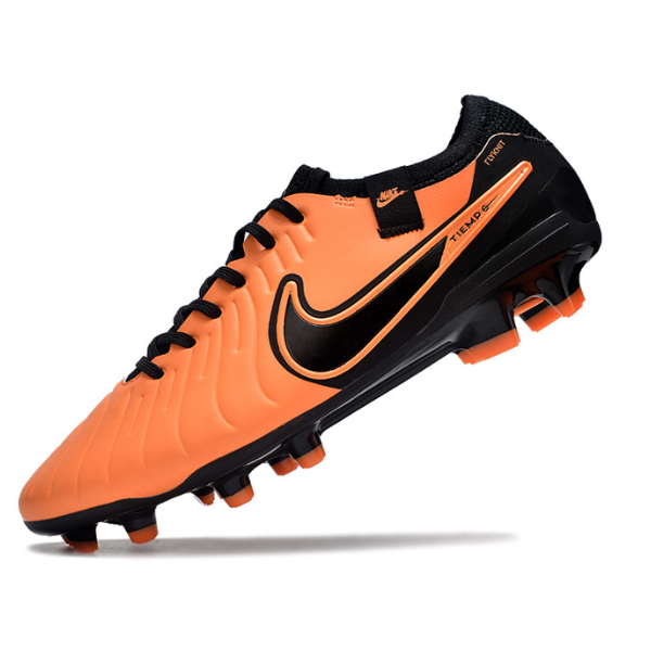 Nike Tiempo 10 Legend Elite Orange and Black FG
