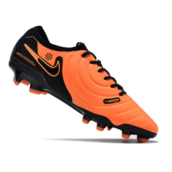 Nike Tiempo 10 Legend Elite Orange and Black FG