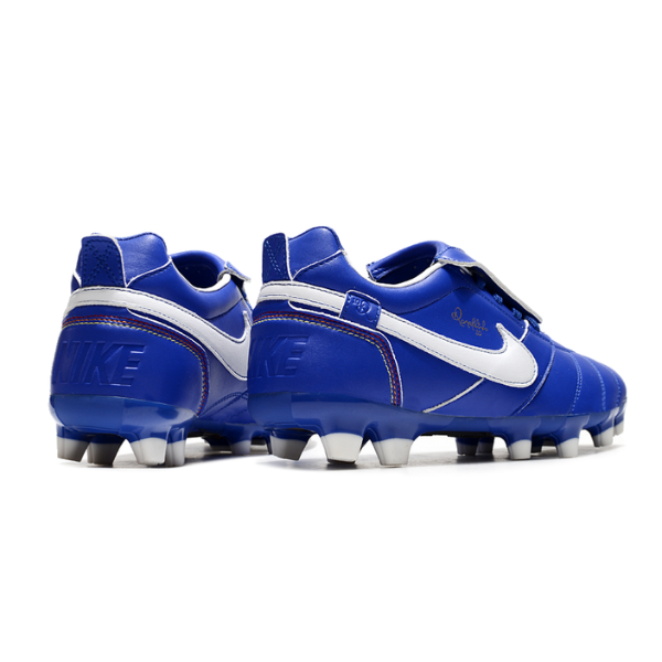 Nike Tiempo R10 Tongue Legend Elite Blue and White FG