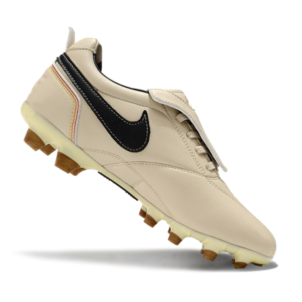 Nike Tiempo R10 Legend Elite Beige and Black Tongue FG