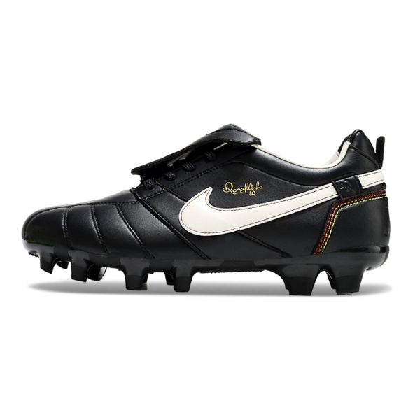 Nike Tiempo R10 Legend Elite Black and White FG