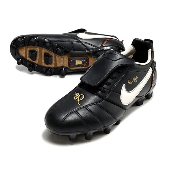 Nike Tiempo R10 Legend Elite Black and White FG