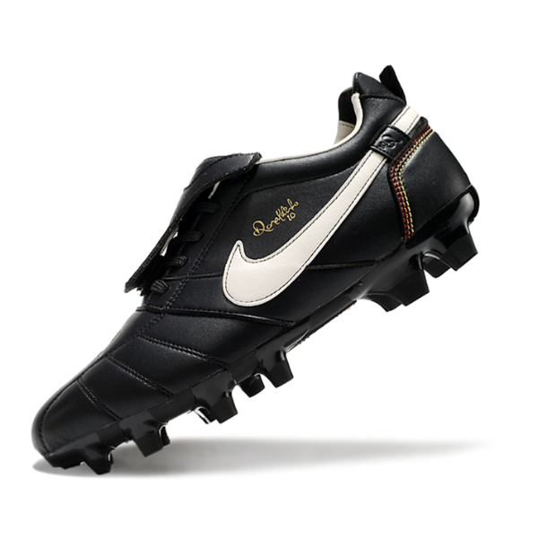 Nike Tiempo R10 Legend Elite Black and White FG