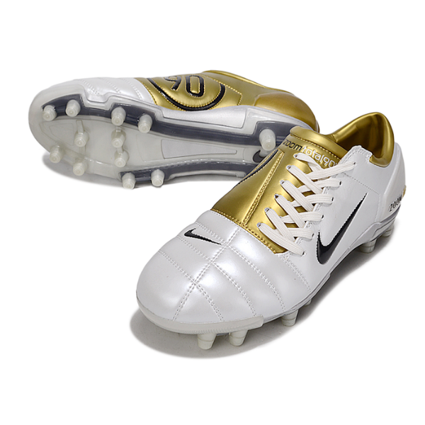 Nike Total 90 III White and Gold FG