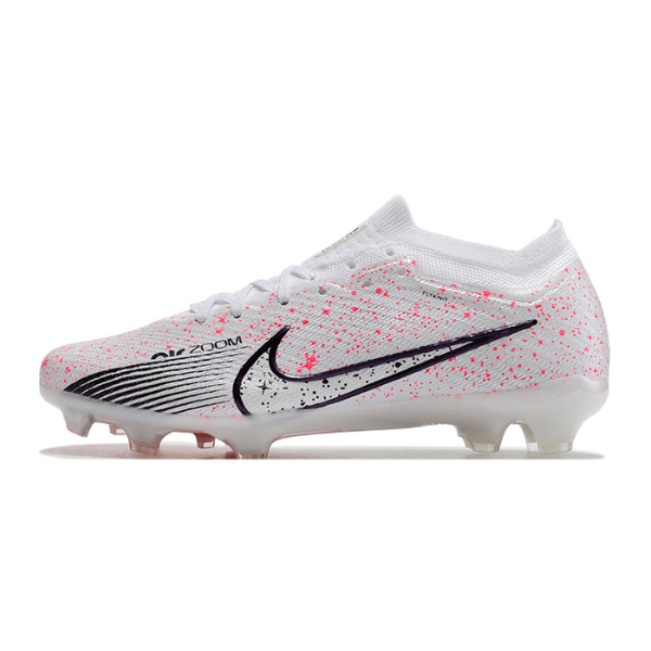 Nike Zoom Mercurial Vapor 15 Elite White Red and Black FG