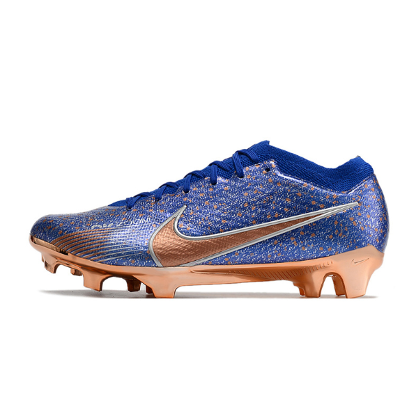 Nike Zoom Mercurial Vapor 15 Elite Blue and Bronze FG