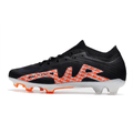 Nike Zoom Mercurial Vapor 15 Elite Black White and Orange FG