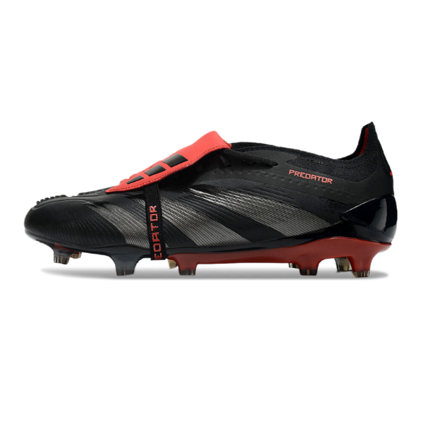 Adidas Predator 30 Elite Tongue Black and Red FG