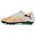Puma Future 8 Low Cut White Orange and Yellow AG
