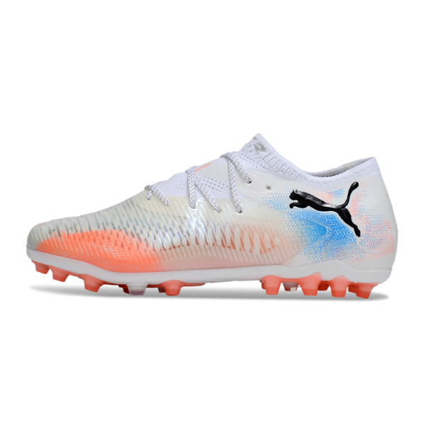 Puma Future 8 Low Cut White Orange and Blue AG