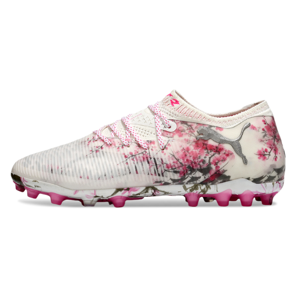 Puma Future 8 Low Cut White and Pink AG