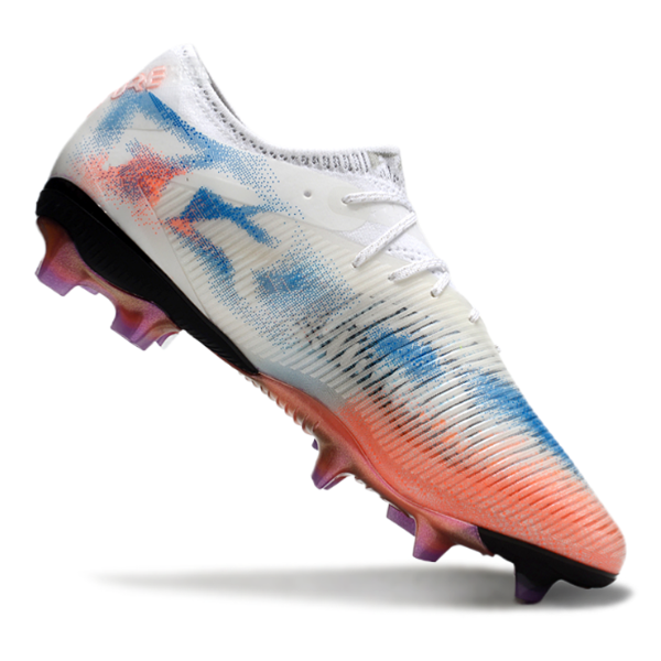 Puma Future 8 Low Cut White Orange and Blue FG