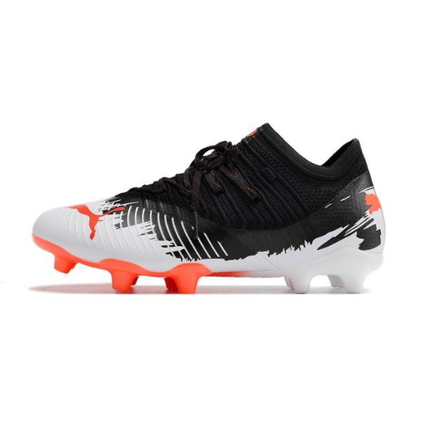 Puma Future Z 1.3 Black White and Orange FG