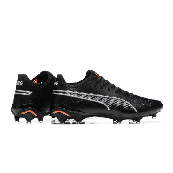 Puma King Ultimate Black and Orange FG
