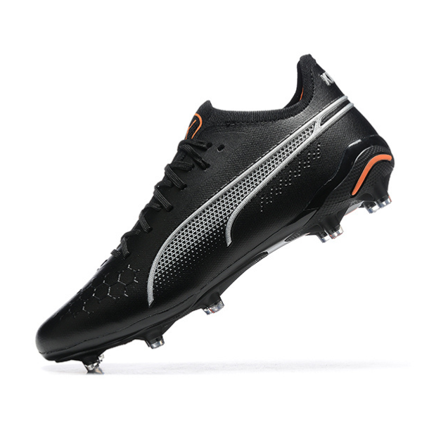 Puma King Ultimate Black and Orange FG