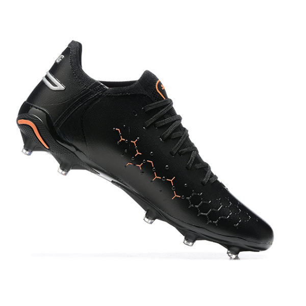 Puma King Ultimate Black and Orange FG