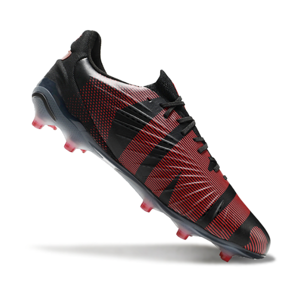 Puma King Ultimate Black and Red FG