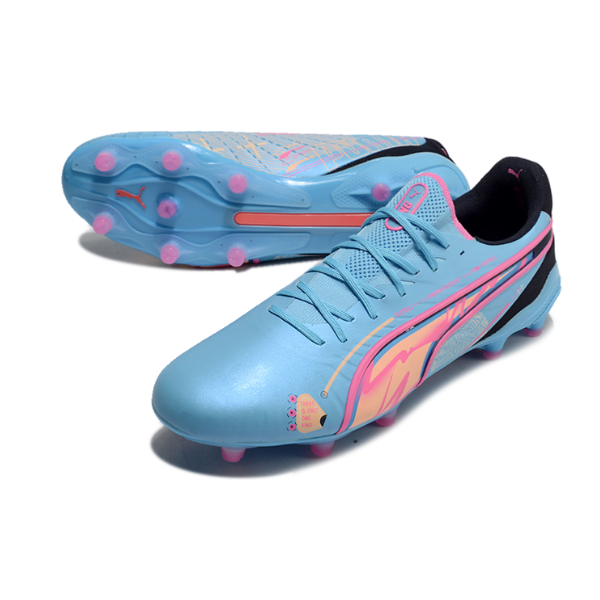 Puma King Ultimate Volume Up Pack Black and White FG