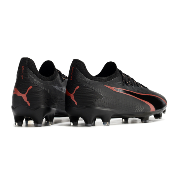 Puma Ultra Ultimate Black and Red FG
