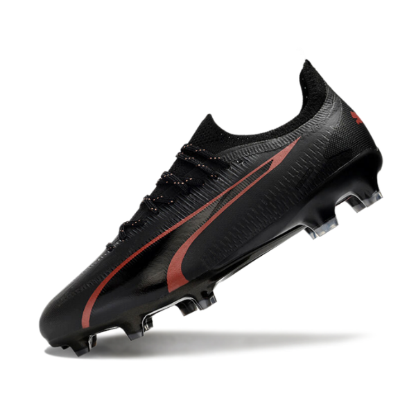 Puma Ultra Ultimate Black and Red FG