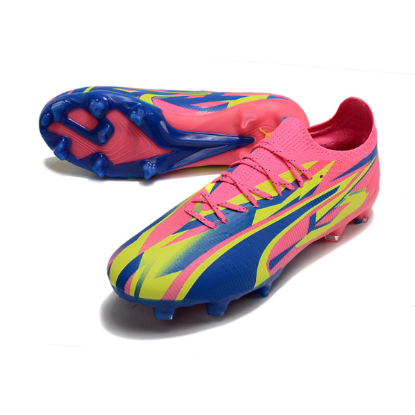 Puma Ultra Ultimate Pink and Yellow FG