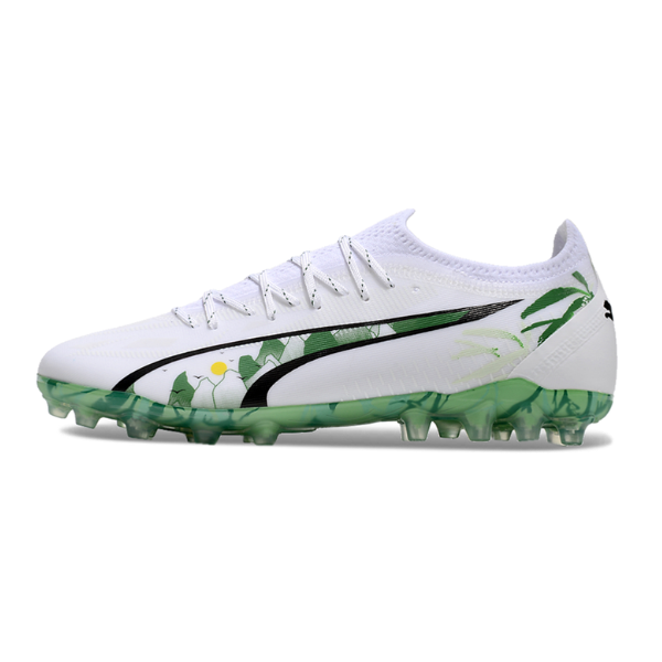 Puma Ultra 5 Carbon White and Green MG