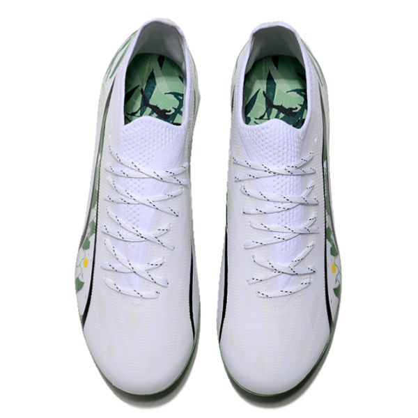 Puma Ultra 5 Carbon White and Green MG
