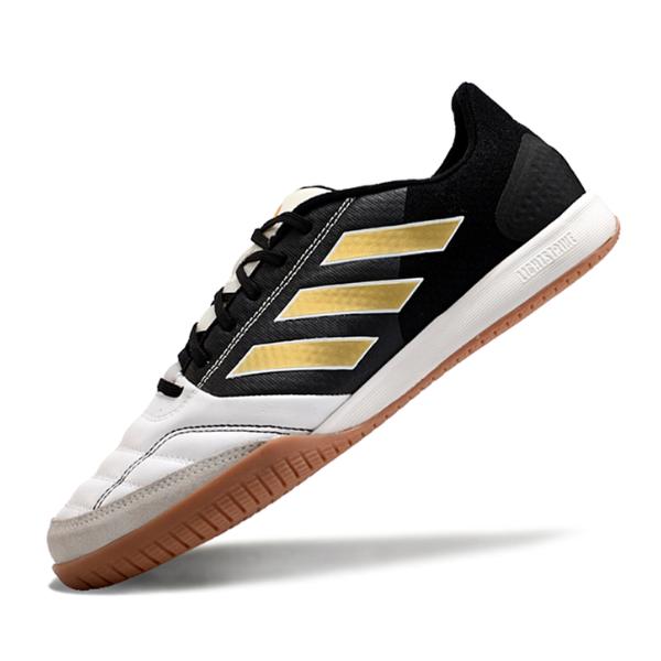 Adidas Competition Top IC White Black and Yellow Futsal