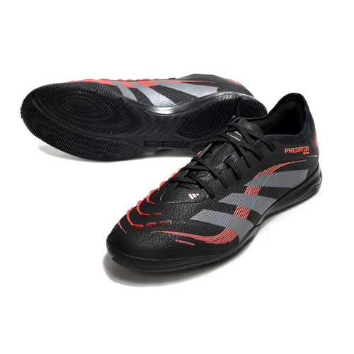 Adidas Predator 25 Elite Black and Red IC
