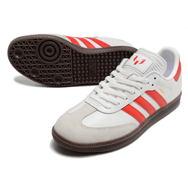 Adidas Samba Classic Messi White and Red Futsal TF