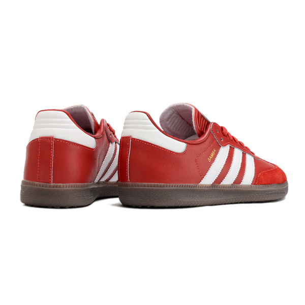 Adidas Samba Classic Messi Red and White Futsal TF