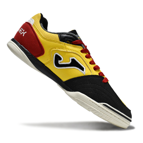 Joma Top Flex 24 Yellow Black and Red Futsal IC