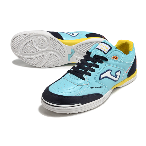 Joma Top Flex 24 IC Light Blue and Yellow Futsal