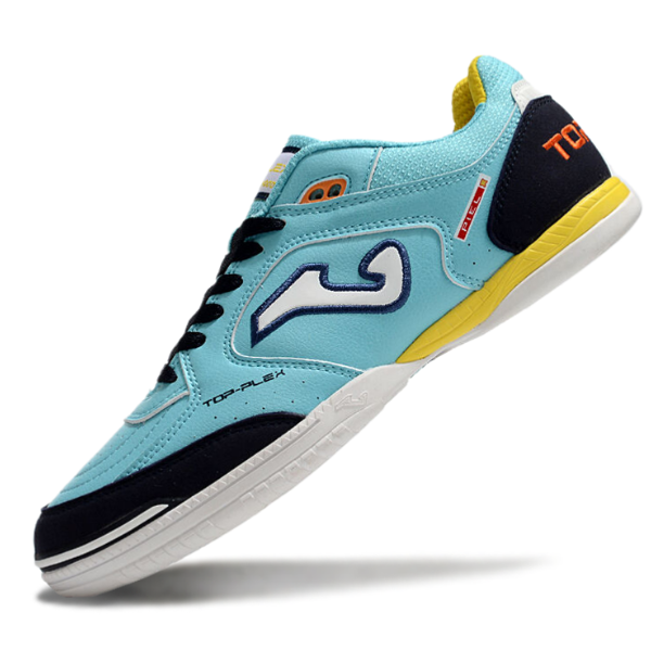 Joma Top Flex 24 IC Light Blue and Yellow Futsal