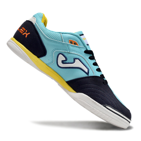 Joma Top Flex 24 IC Light Blue and Yellow Futsal