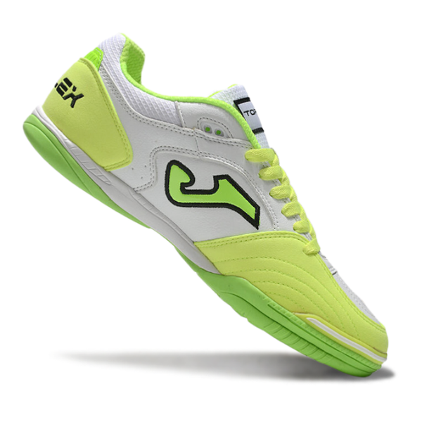 Joma Top Flex 24 IC White and Green Futsal