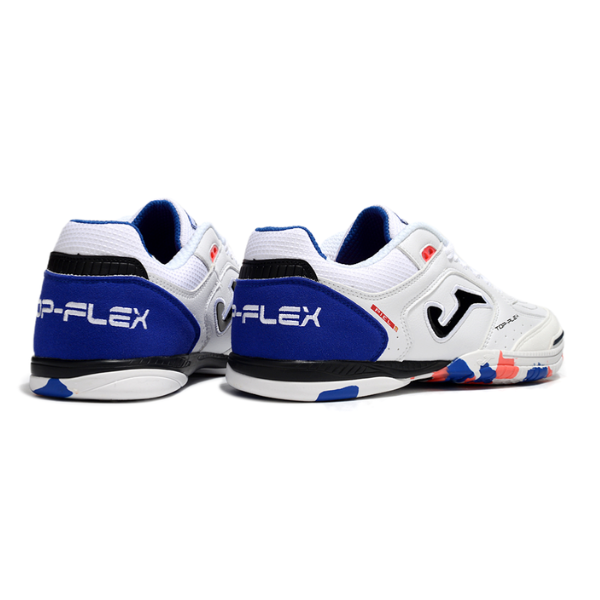 Joma Top Flex 24 IC White Blue and Red IC