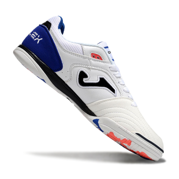 Joma Top Flex 24 IC White Blue and Red IC