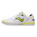 Joma Top Flex 24 IC White and Yellow Futsal IC