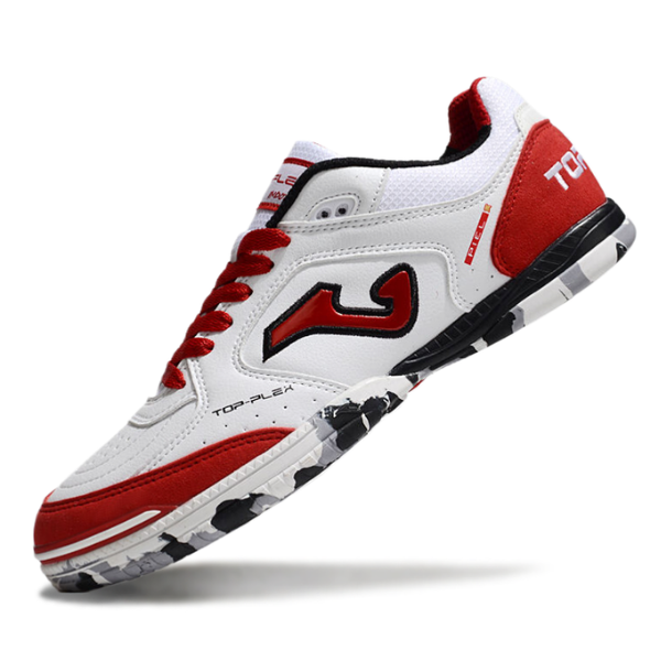Joma Top Flex 24 IC White and Red Futsal IC